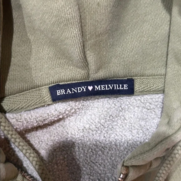 Brandy Melville Zip-Up Hoodie - Picture 2 of 9